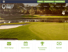 Tablet Screenshot of hilldalegolf.com